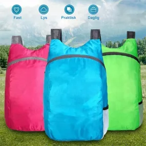 Collapsible travel bag | practical backpack in all weathers