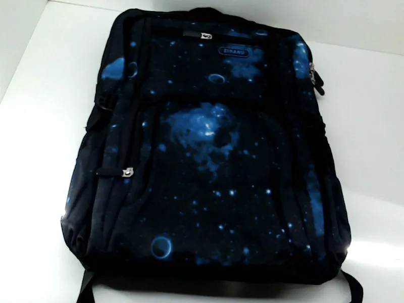 Cosmic Black and Blue School Backpack for Juniors No Size