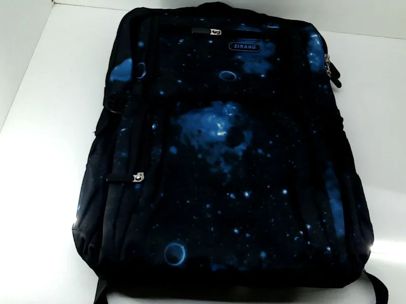 Cosmic Black and Blue School Backpack for Juniors No Size