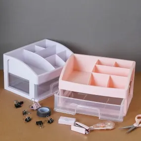 Desktop Makeup and Stationery Storage Box