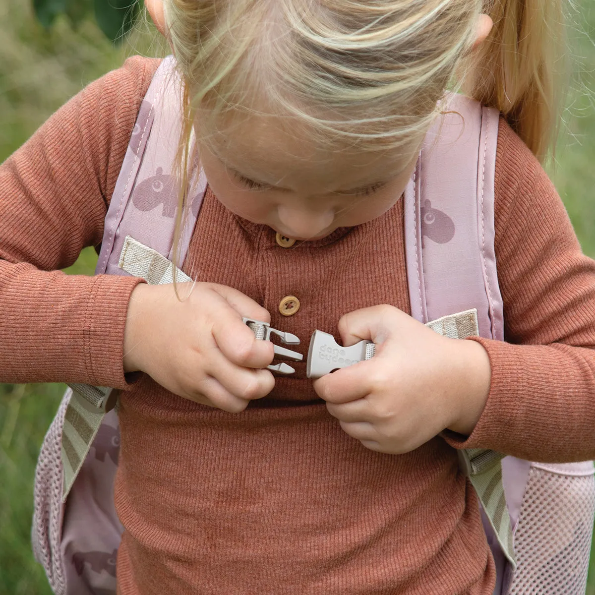 Done by Deer, Croco Kids Backpack, Green