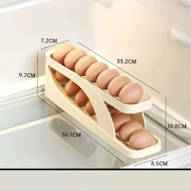 Eggs Dispenser Fridge Organizer Rack