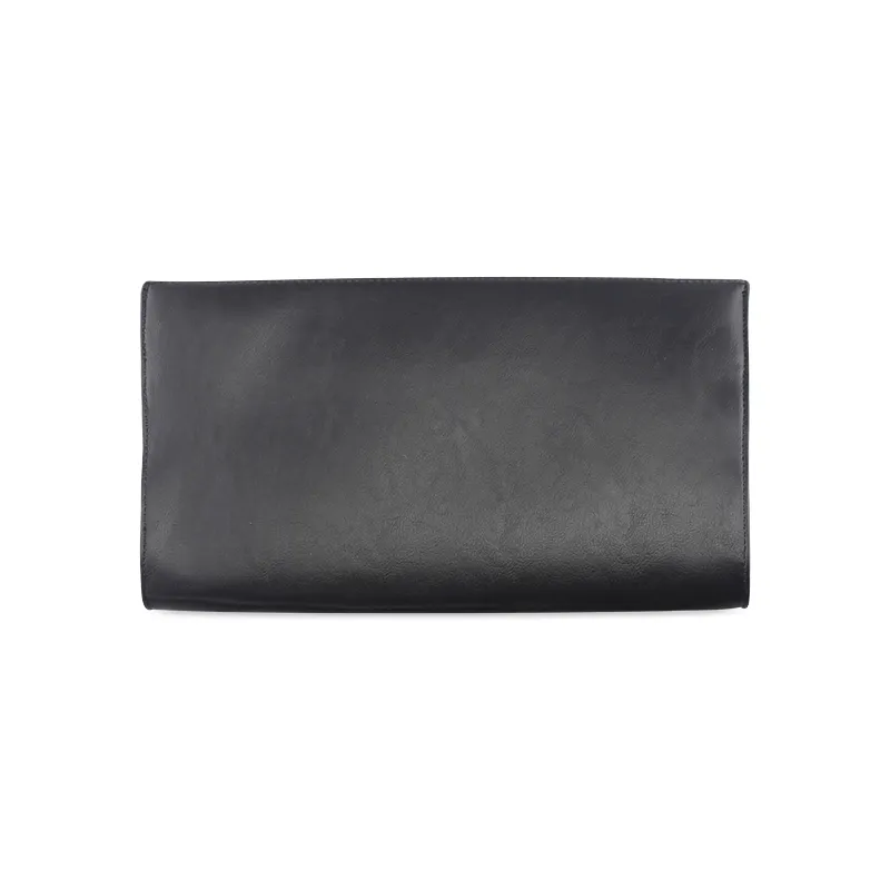 Egyptian Hieroglyphics Leather Clutch Bag