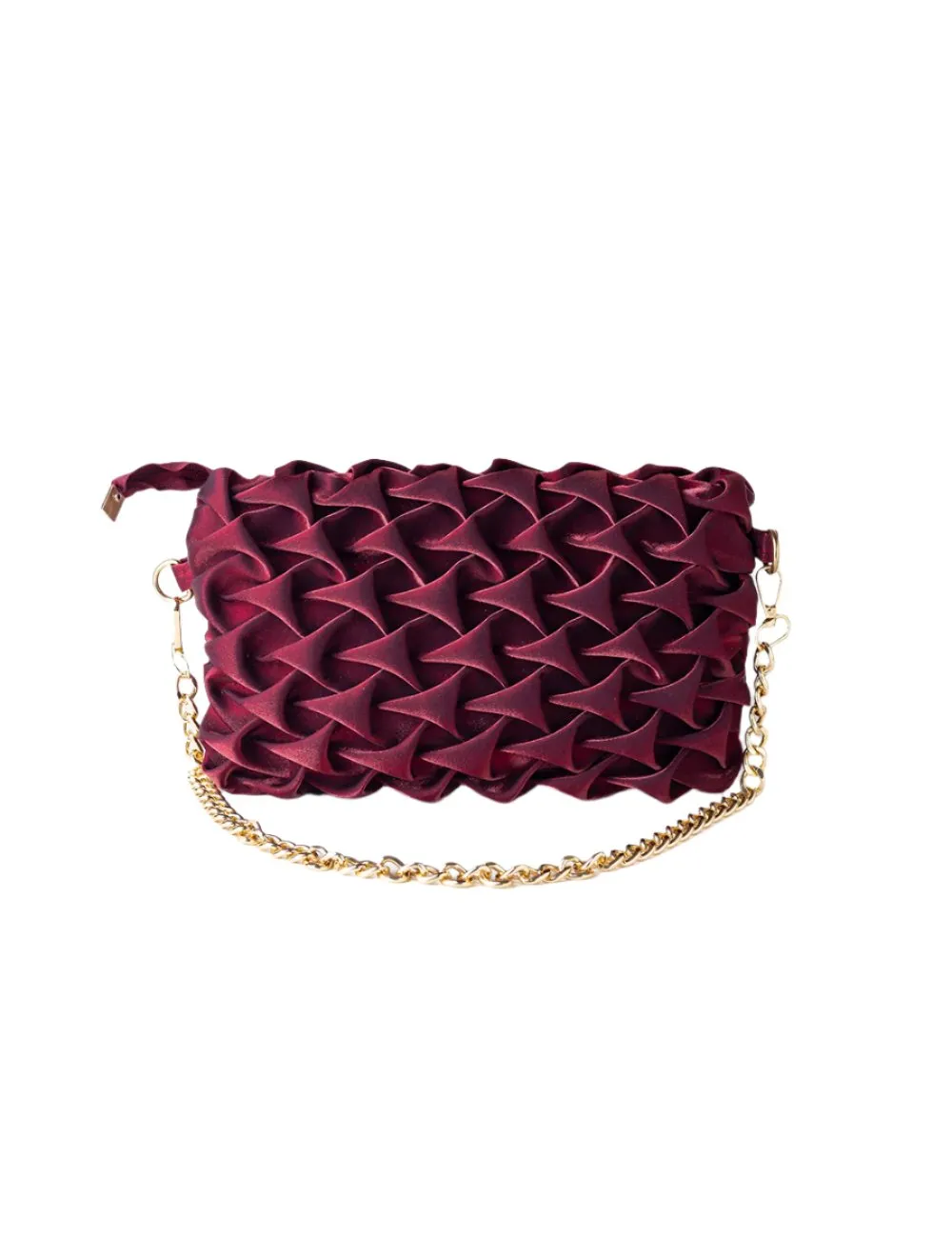 Elegance Clutch Maroon