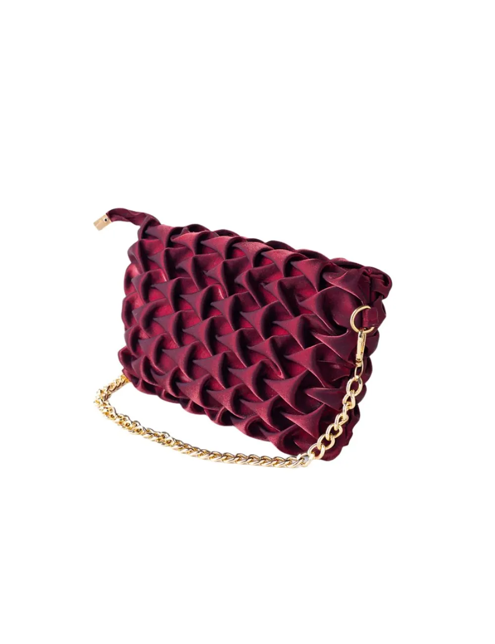 Elegance Clutch Maroon