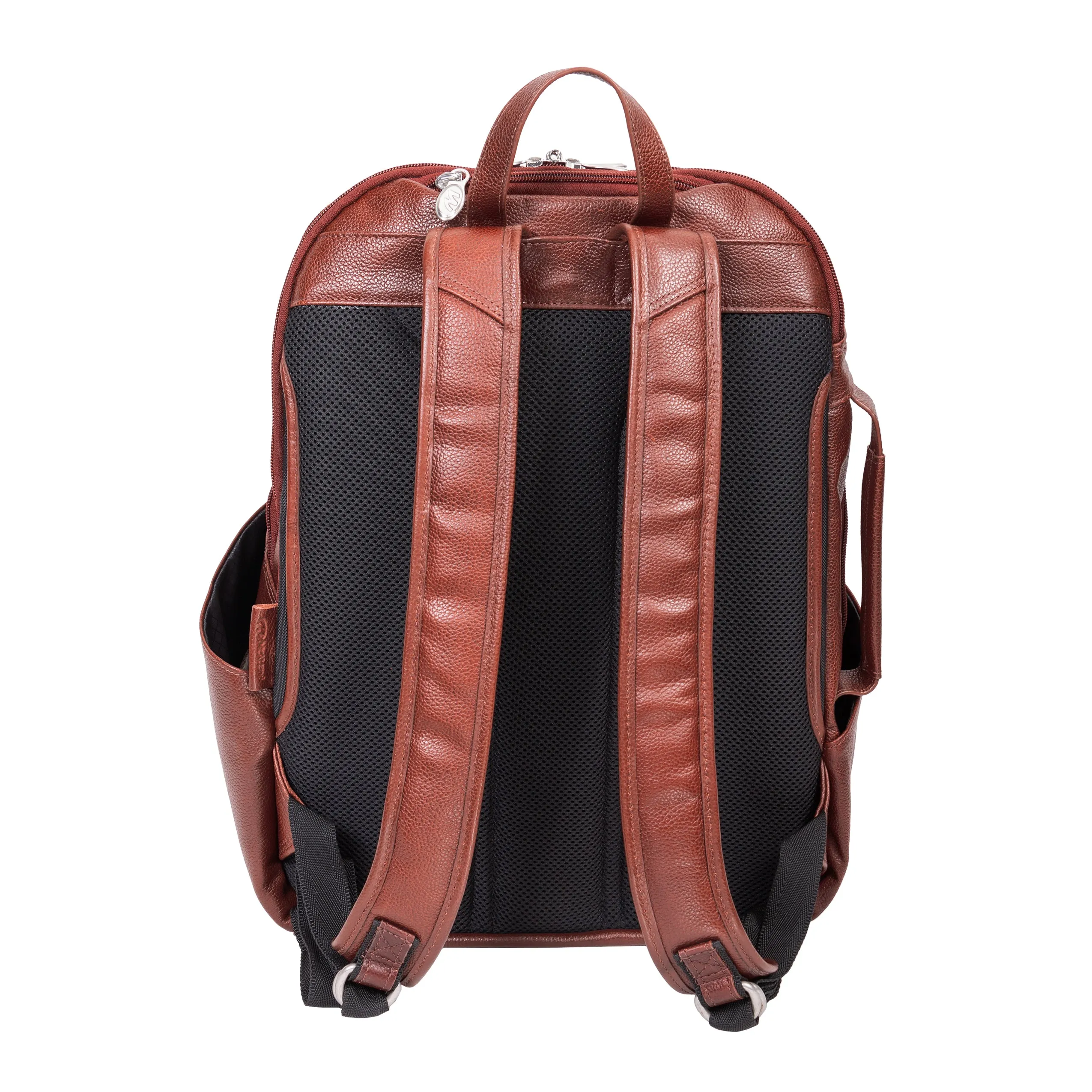 ENGLEWOOD | 17” Leather Carry-All Weekend Laptop Backpack