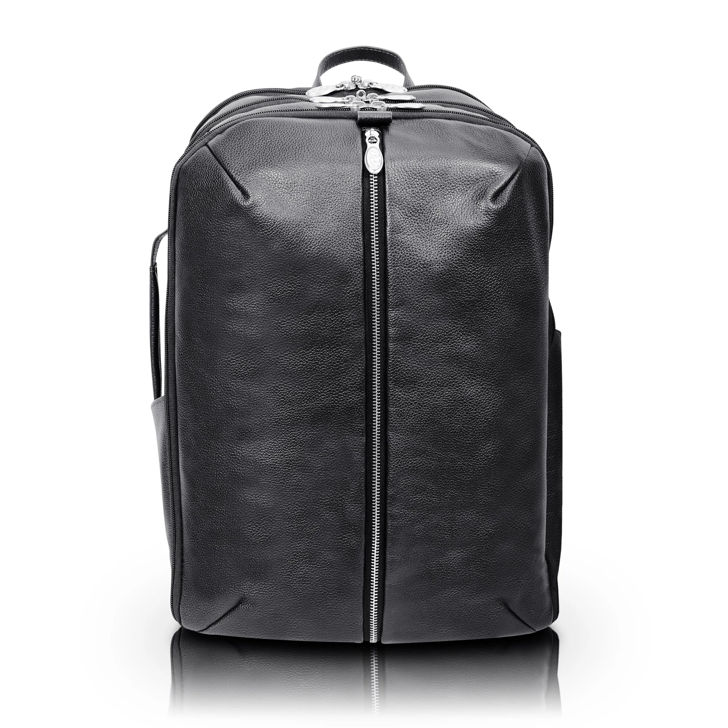 ENGLEWOOD | 17” Leather Carry-All Weekend Laptop Backpack