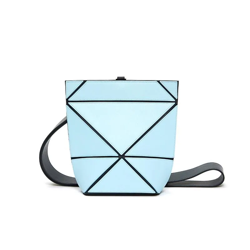 Facet Mini Foldable Shoulder Bag - Sky / Oxford