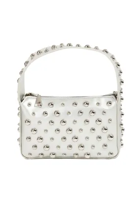 Fame Ball Studded Square Handbag