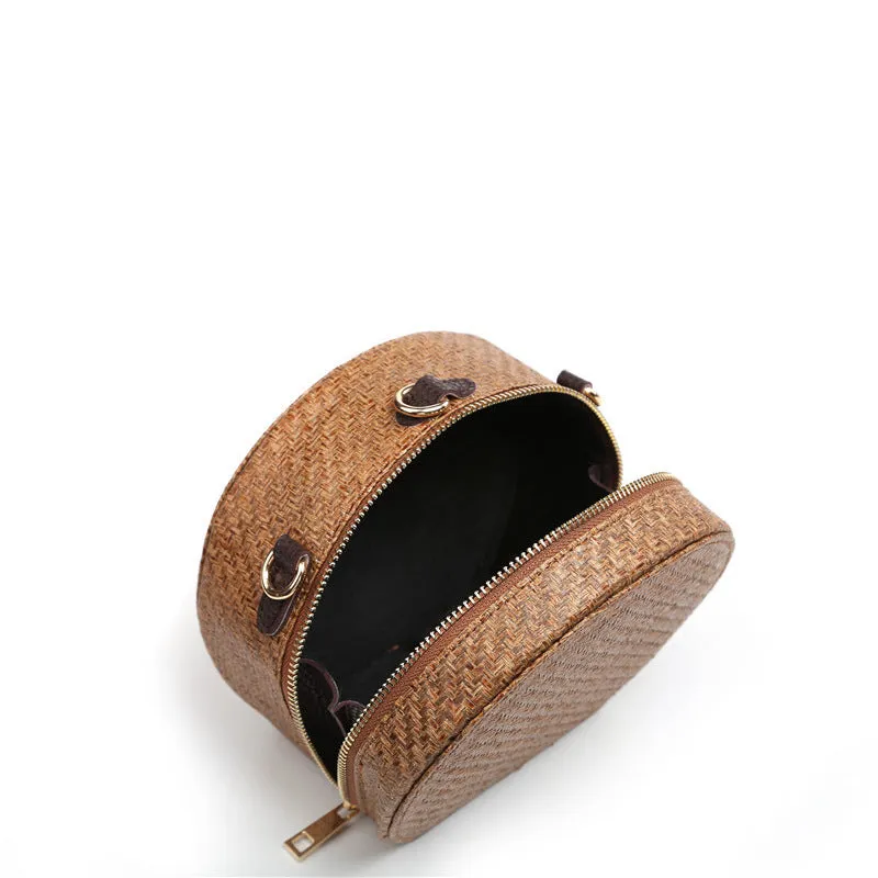 Fashion Designer Cute Circular Handbag