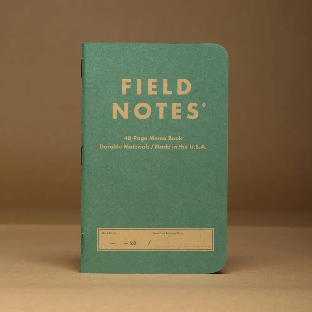 FIELD NOTES Pack of Two Notebooks - Kraft Plus