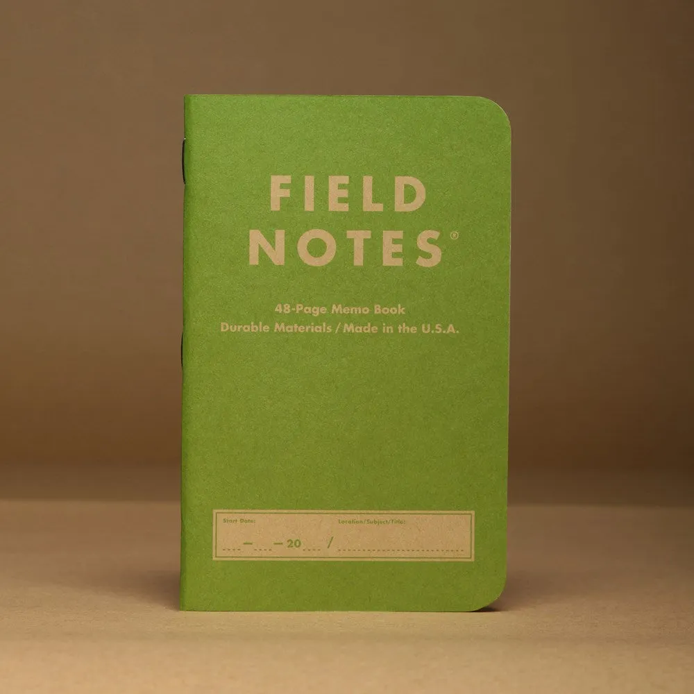 FIELD NOTES Pack of Two Notebooks - Kraft Plus