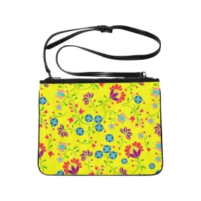 Fleur Indigine Mais Slim Clutch Bag