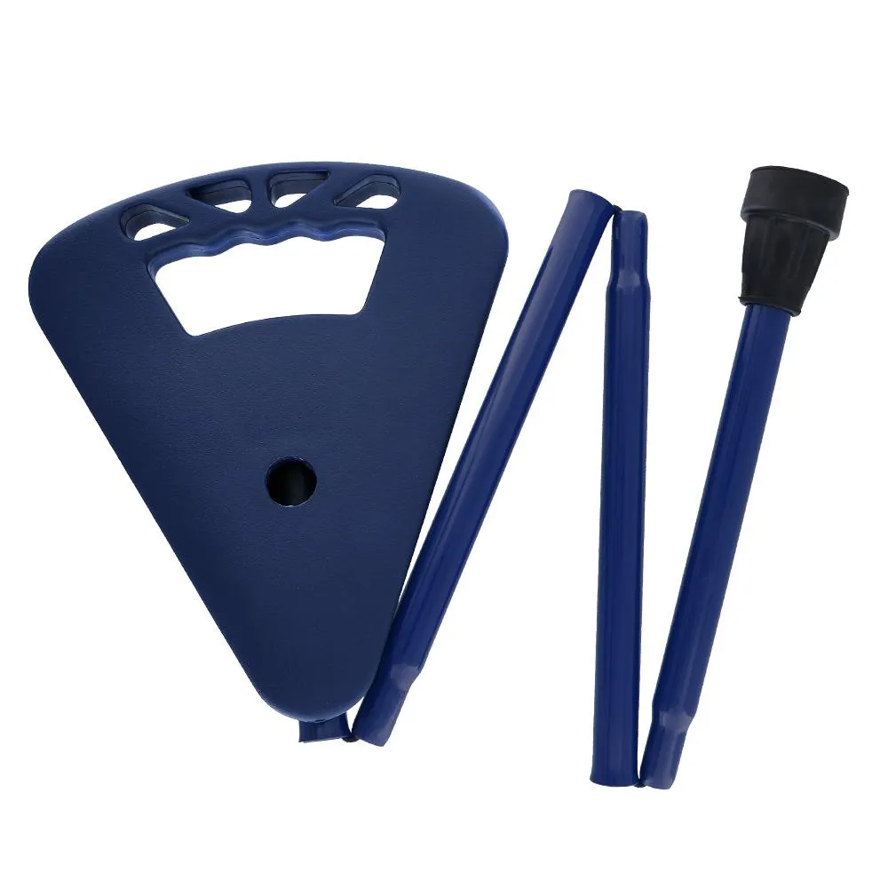 Flipstick: Foldable, Adjustable Seat Cane   Bag