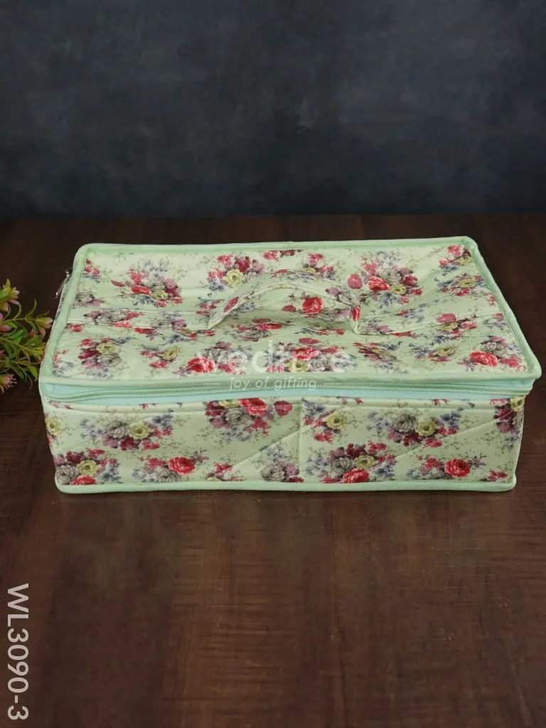 Floral Printed Jewel Organizer (14x8) - WL3090