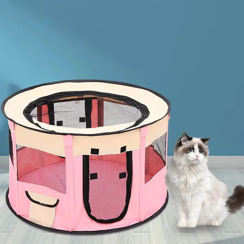 Foldable Closed Tent For Pet Dogs And Cats