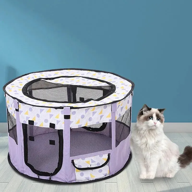 Foldable Closed Tent For Pet Dogs And Cats