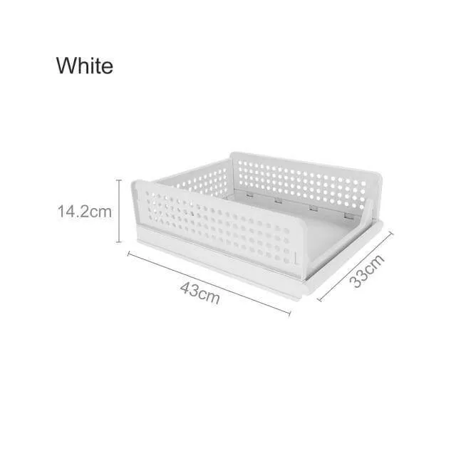 Foldable Multilayer Wardrobe Clothes Organizer Box