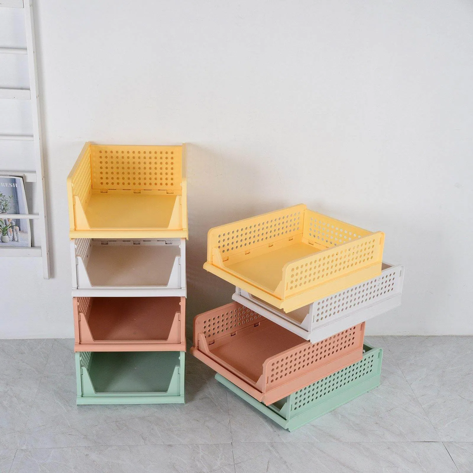 Foldable Multilayer Wardrobe Clothes Organizer Box