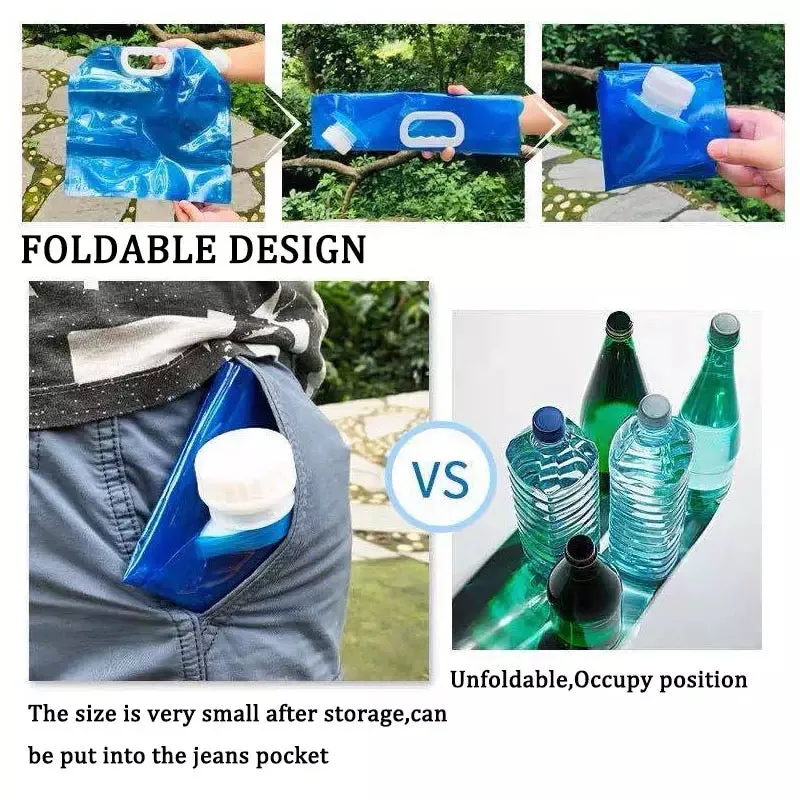 Foldable Portable Drinking Water Bags