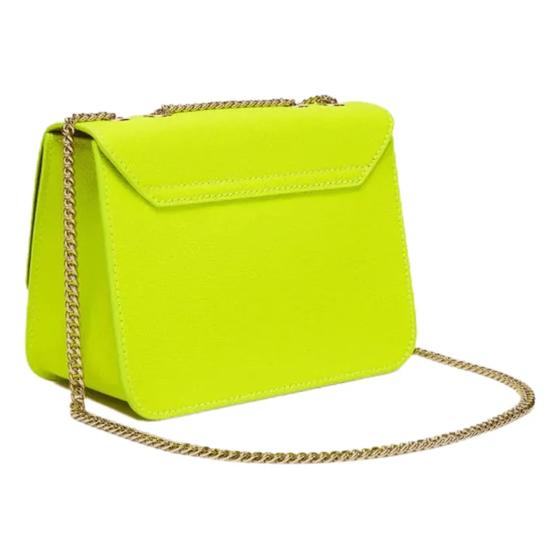 Furla Bella Mini Crossbody Bag - Neon Yellow