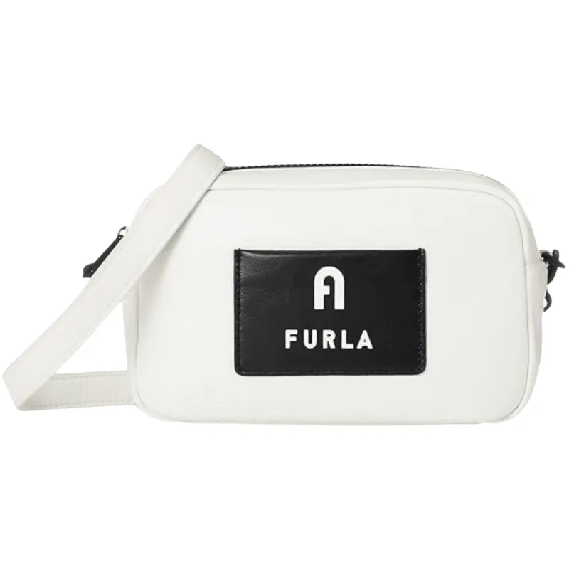 Furla Iris Mini Crossbody Bag - Talco Nero