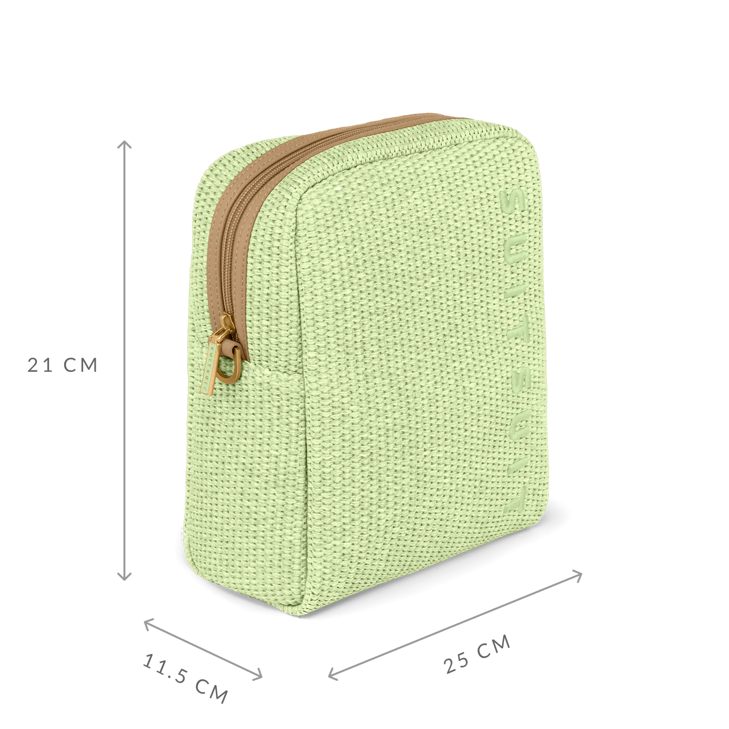 Fusion - Butterfly Green - Upright Toiletry Bag