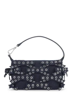 Ganni Mini Bow Eyelet Butterfly Bag Women