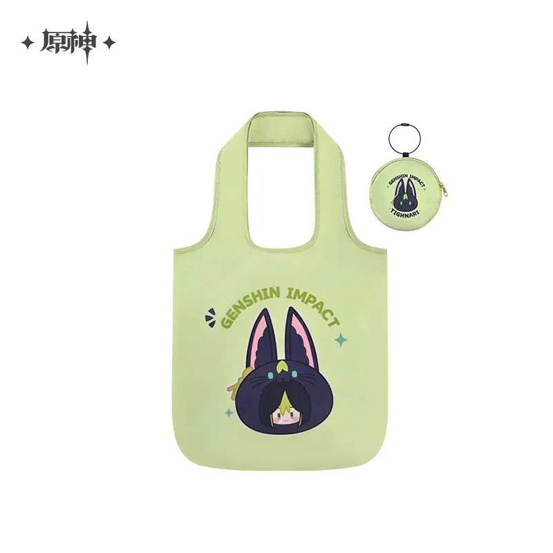 Genshin Impact Teyvat Zoo Series Foldable Tote Bag