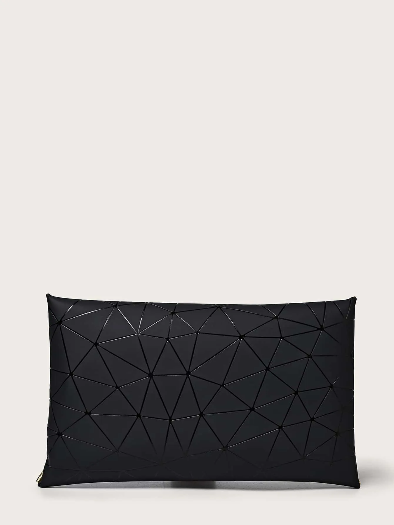 Geometric Pattern Clutch Bag