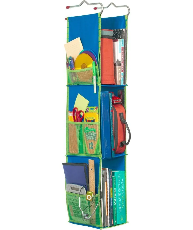 Hanging Locker Organizer - Blue