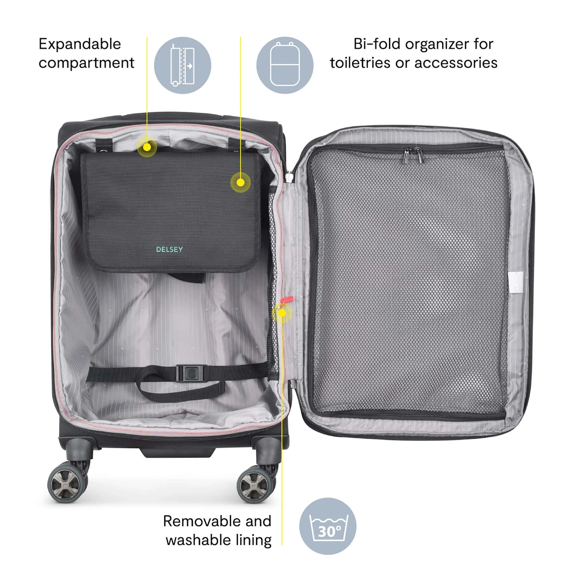 HELIUM DLX - Carry-On Plus Expandable Spinner