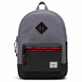 Herschel Heritage Toddler Backpack - Mid Grey Crosshatch / Black Crosshatch