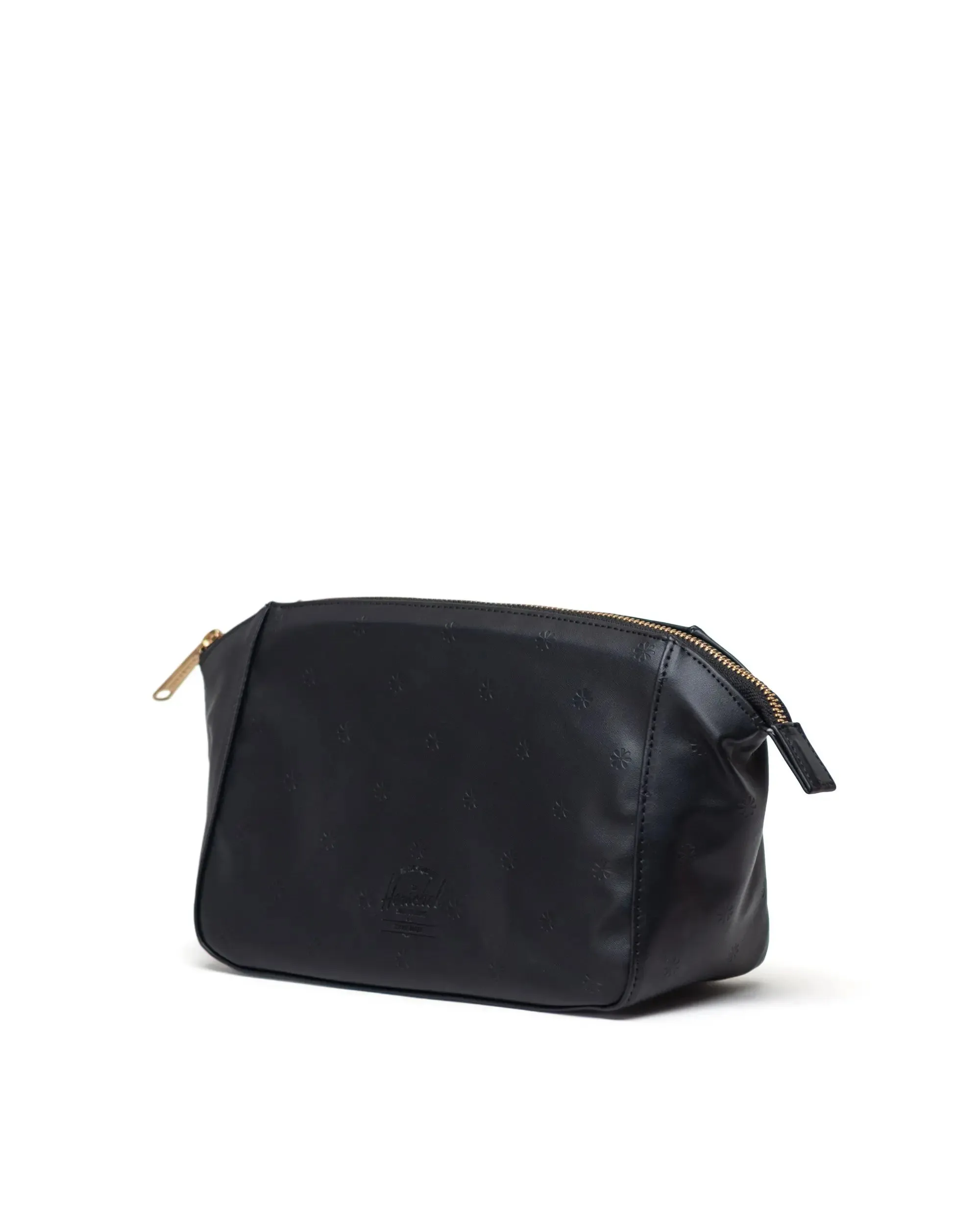 Herschel Milan Toiletry Vegan Leather Bag-Black