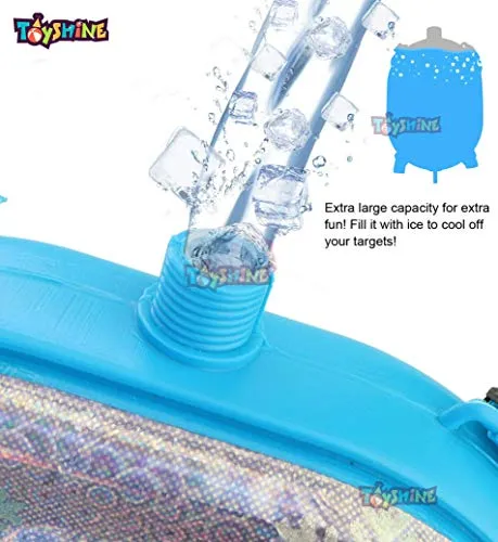 Holi Water Gun, High Pressure Gun, Back Holding Tank, 4 L