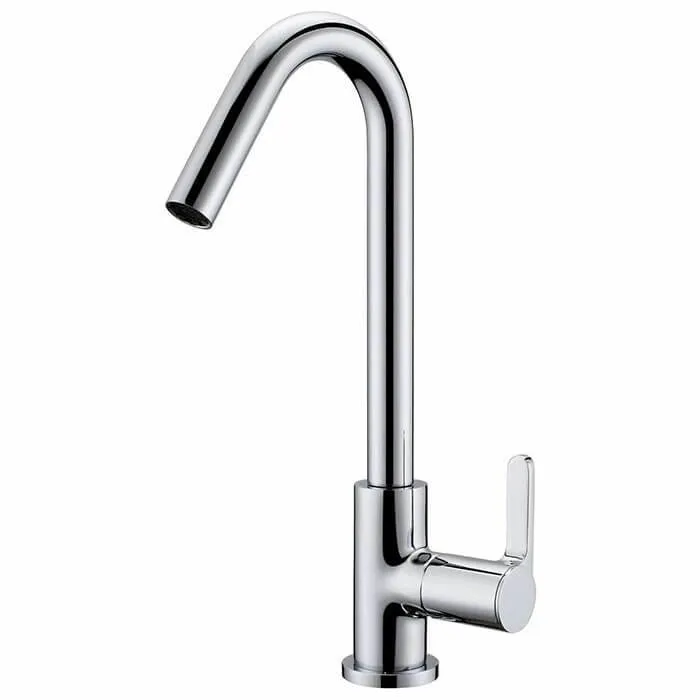 HOMELODY Bathroom Faucet Cold and Hot Water Single Lever Rotatable 360 ° Taps