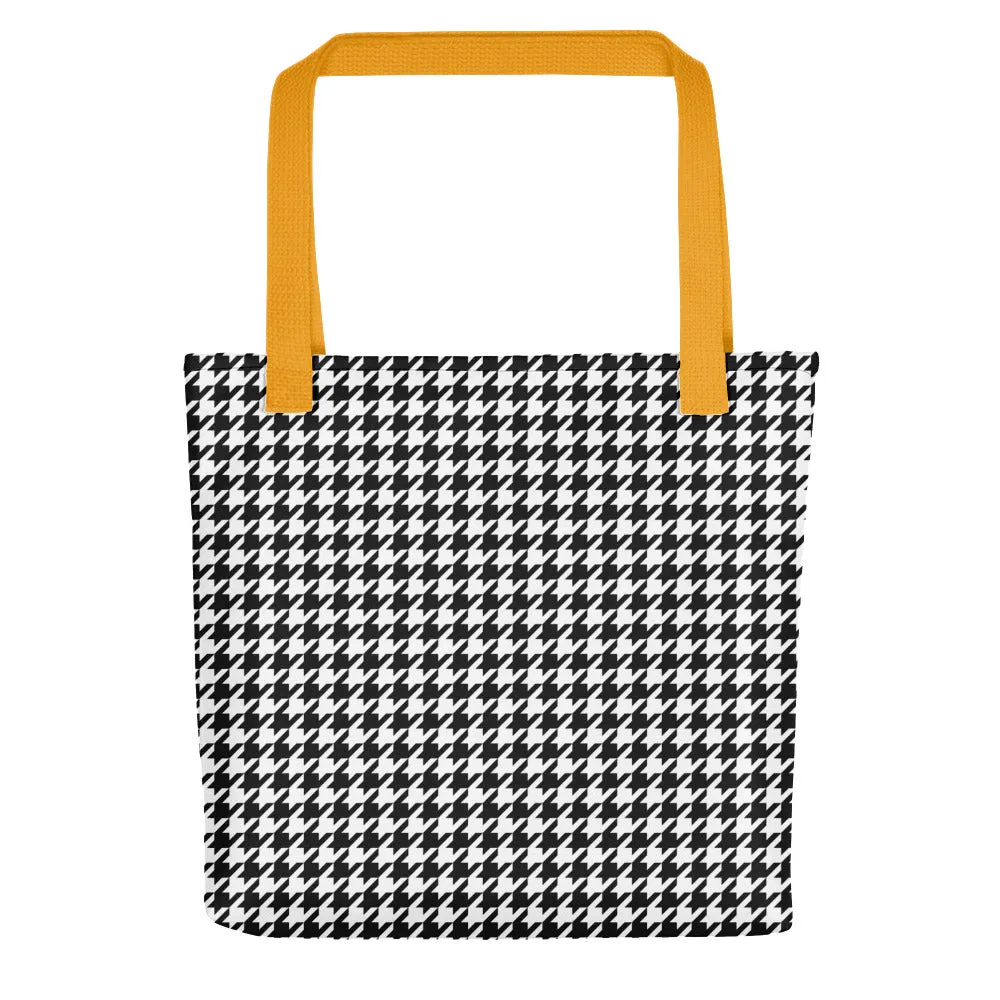 Houndstooth Tote bag