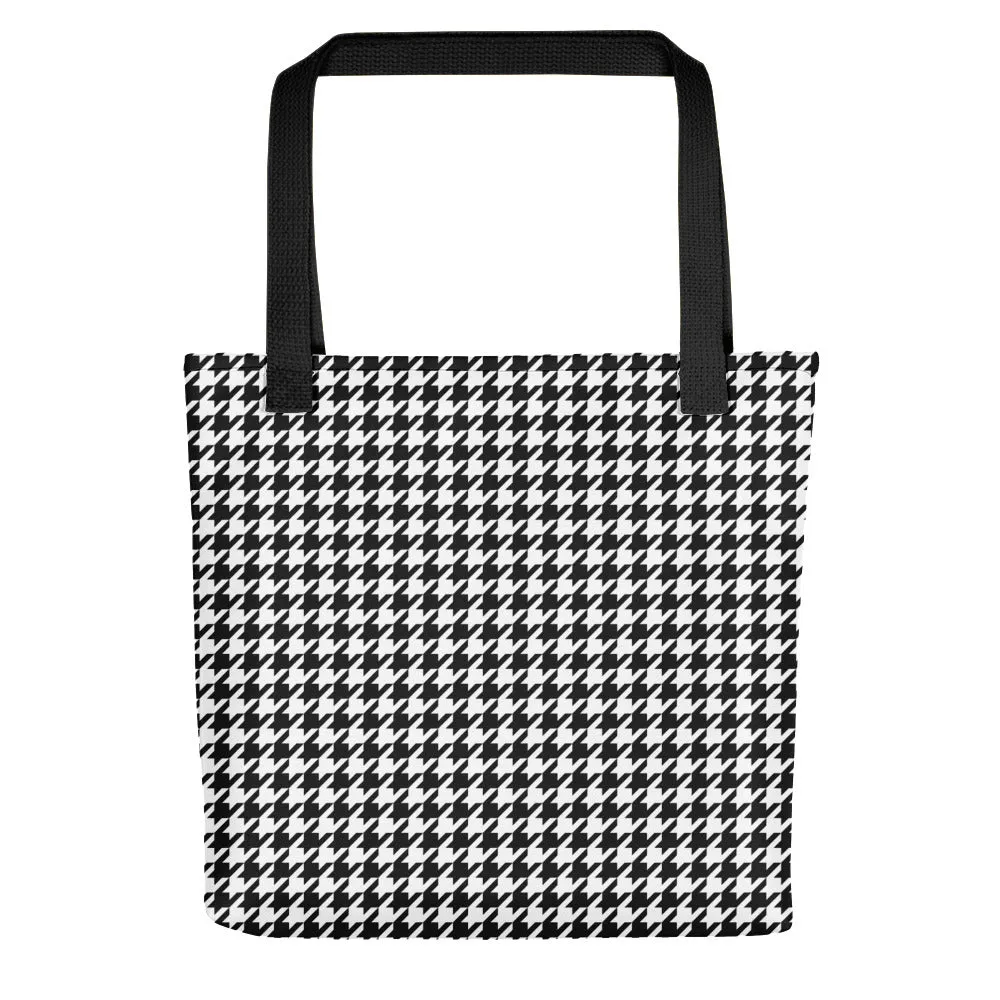 Houndstooth Tote bag