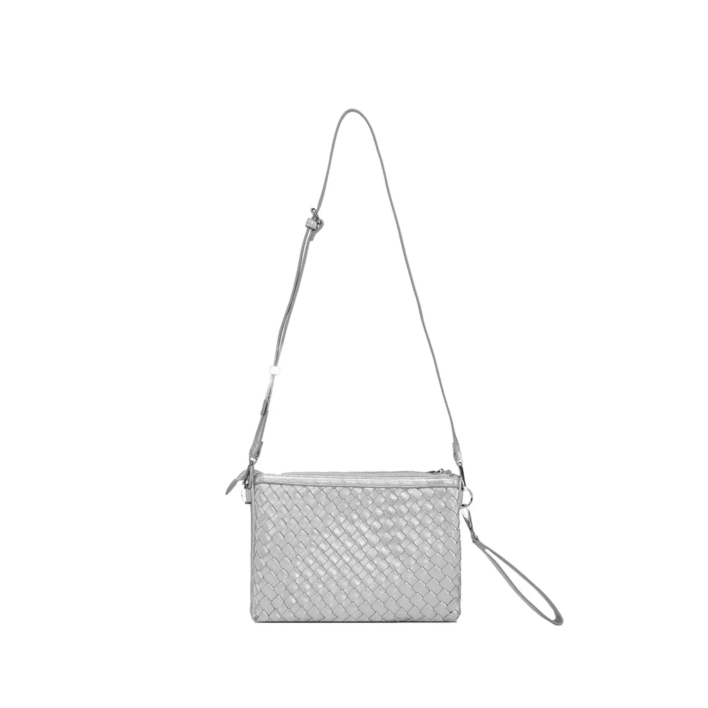 Ilse Jacobsen Shoulder Bag in Silver