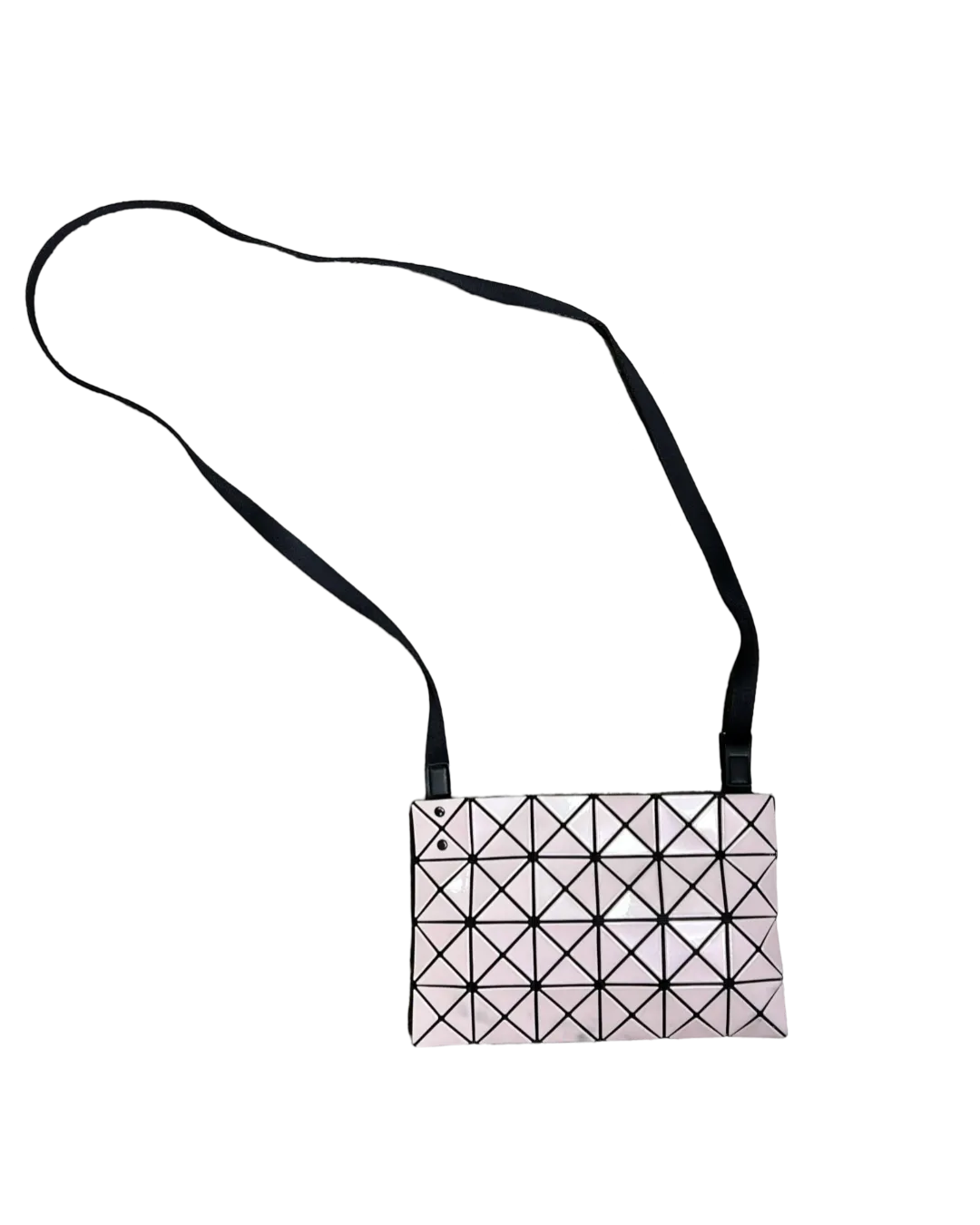 Issey Miyake Bao Bao Ecru Cross Body Bag