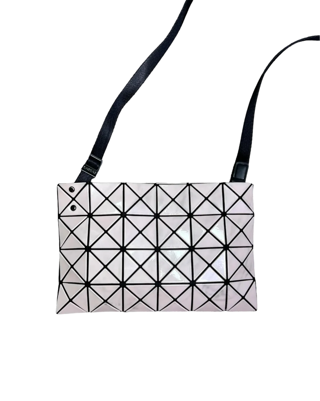 Issey Miyake Bao Bao Ecru Cross Body Bag