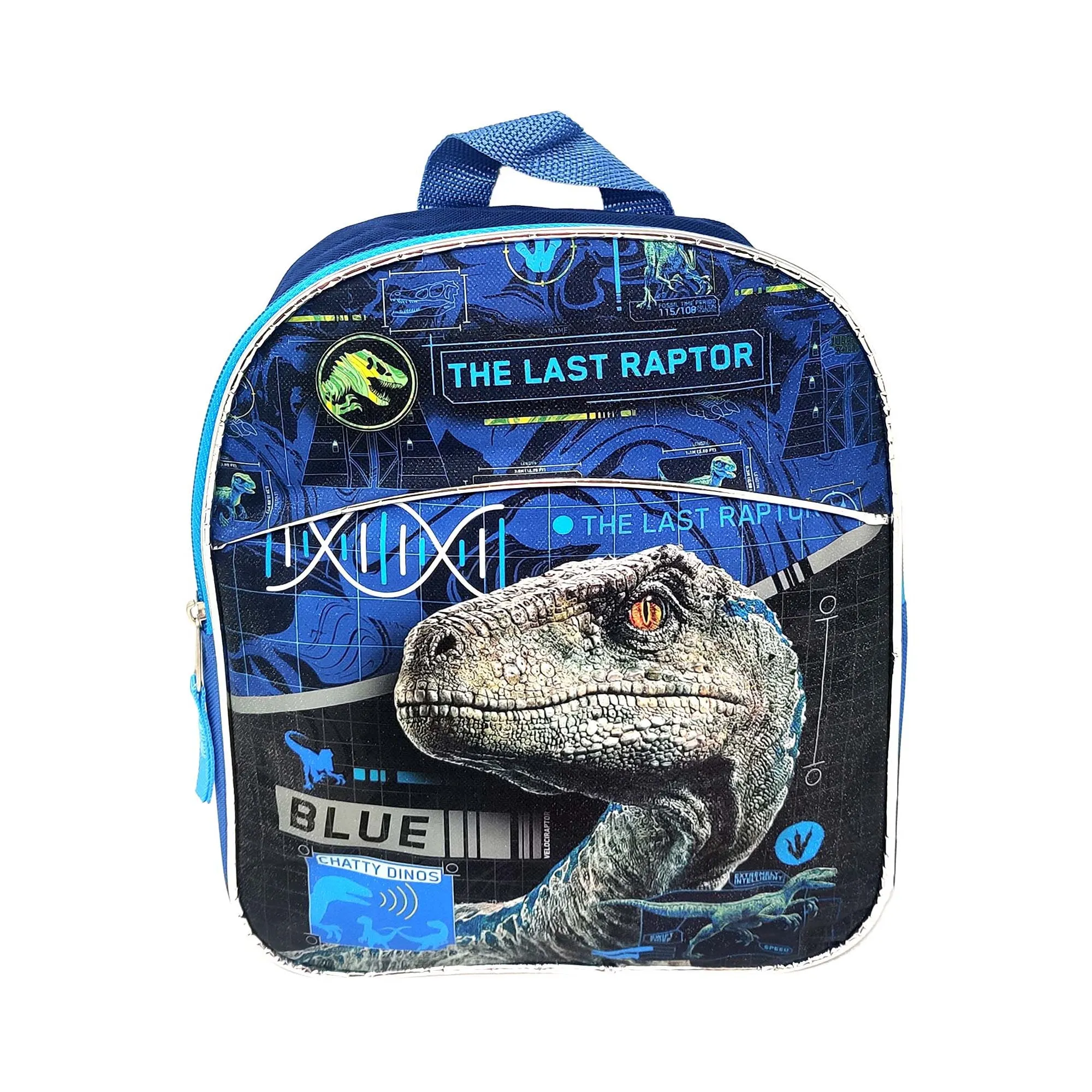 Jurassic World Backpack Mini 10 inch Blue