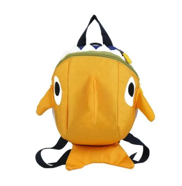 Kawaii Shark Plush Backpack - Kawaii Bag