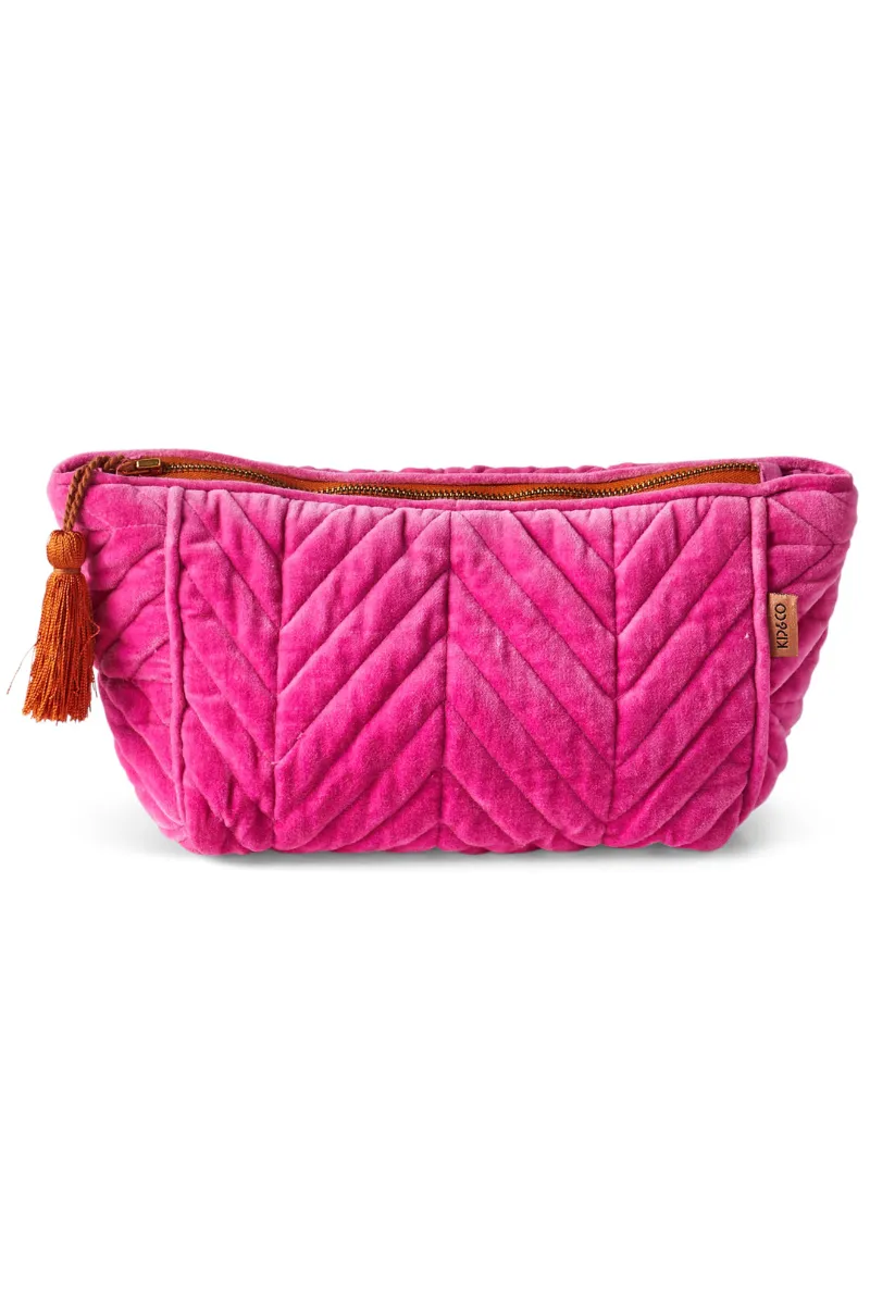 Kip & Co - Velvet Toiletry Bag - Sweet Talker