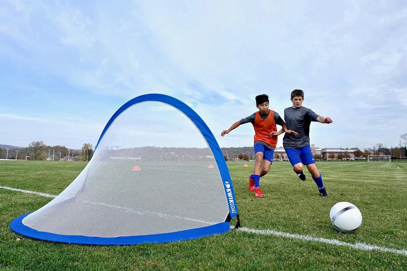 Kwik Goal Infinity Pop-Up Goal (Pair) - 6FT