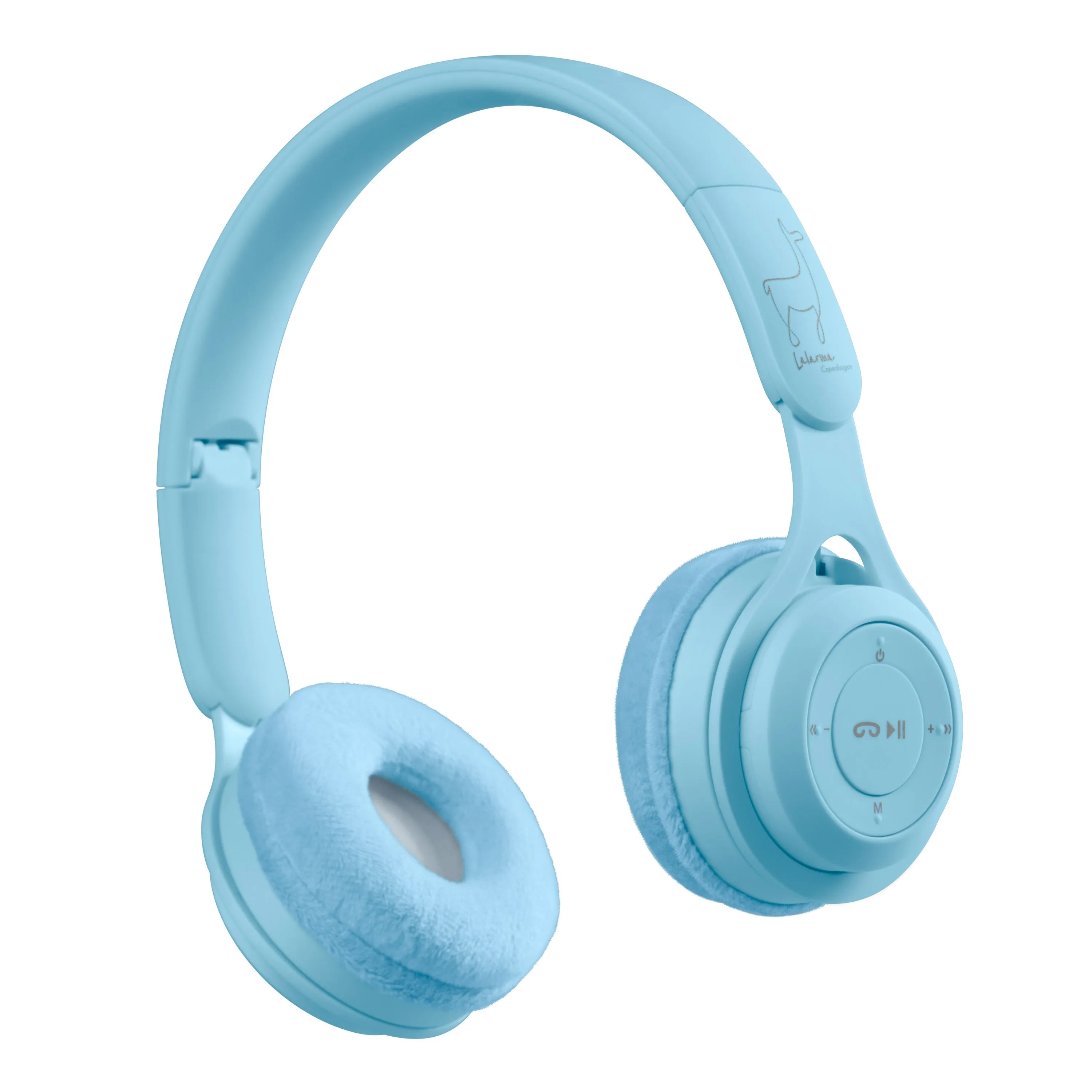 Lalarma Wireless Headphones | Blue Pastel