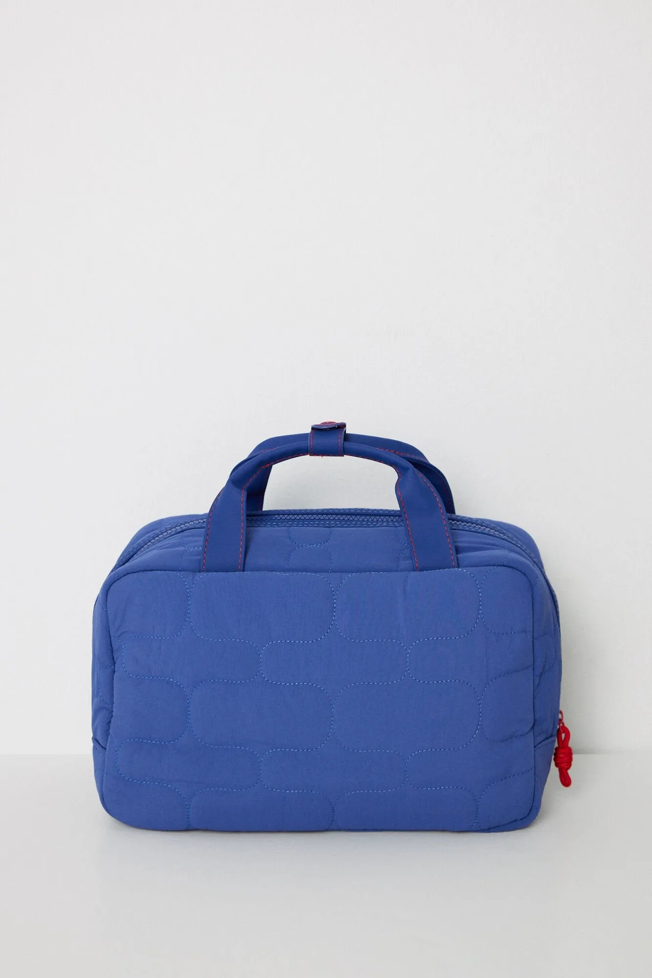 Large padded nylon toiletry bag