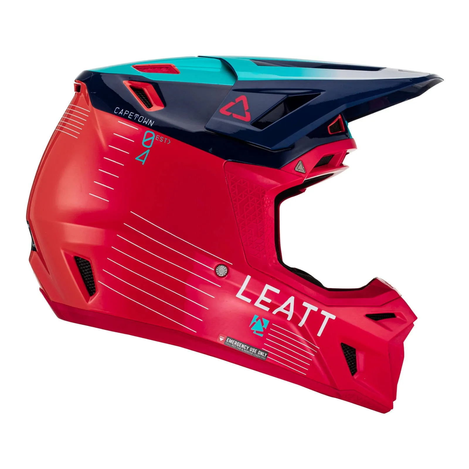 Leatt 2023 8.5 Helmet & Goggle Kit - Red