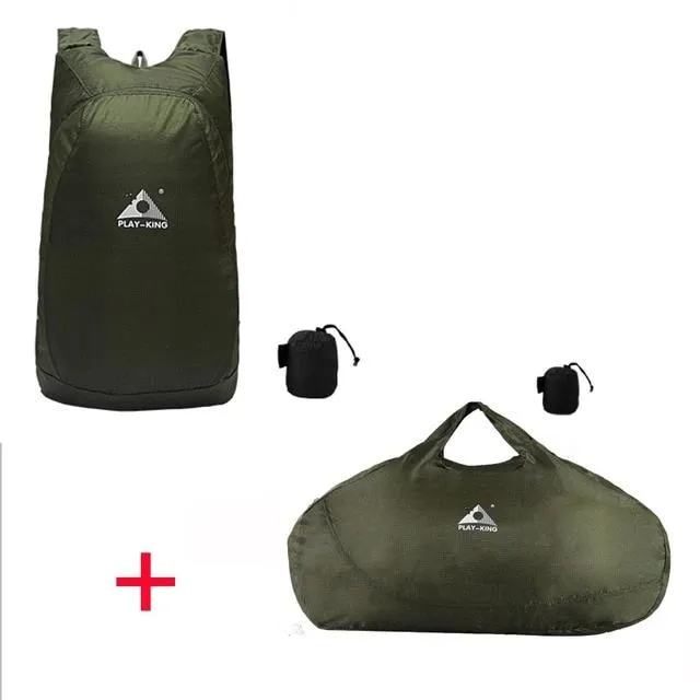 Lightweight Nylon Waterproof Backpack Folding bag Ultralight Outdoor