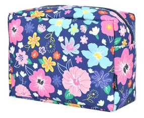 Lilac Floral NGIL Large Cosmetic Travel Pouch